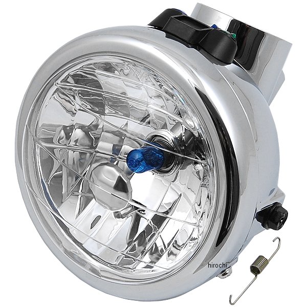 313103 NBS バイクパーツセンター ヘッドライト モンキー、ゴリラ、エイプ メッキ