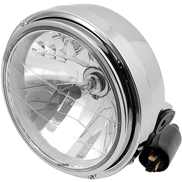 313104 NBS バイクパーツセンター マルチリフレクターヘッドライト φ180 メッキ