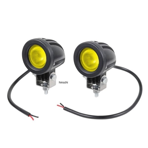 313153 NBS バイクパーツセンター フォグランプ 広角タイプ 左右セット イエロー