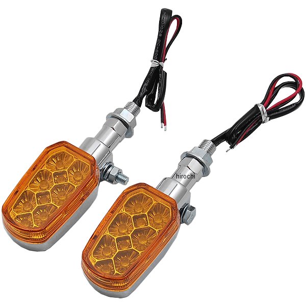 313813 NBS バイクパーツセンター 汎用LED ブリリアントウインカー オレンジ