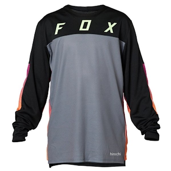 A0636 フォックス FOX MTB ユース ディフェンドジャージ レース 黒 YSサイズ