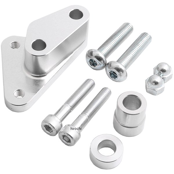 31097 Gクラフト キャリパーサポート KSRフォークステム用 シルバー