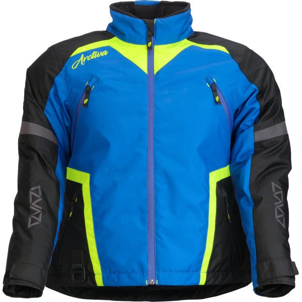 3121-0864 アクティバ Arctiva ジャケット WOMENS PIVOT 8 ブルー/HI-VIZ XS