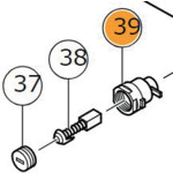 313777 工機ホールディングス(株) HiKOKI ディスクグラインダ用部品 ブラシホルダ G10ST