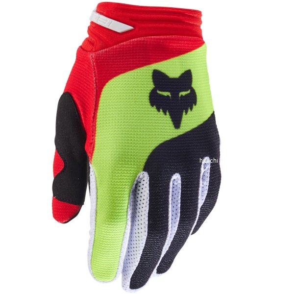 31392-017-YM フォックス FOX ユース 180グローブ バラスト 黒/赤 YMサイズ