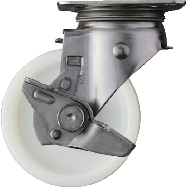 313SNRB100 336-8402 ハンマーキャスター(株) ハンマー SUS サイドSP付 ナイロンB車100mm