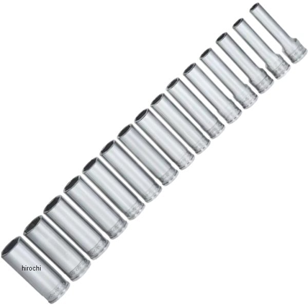 313YTSMY スナップオン Snap-on 1/2インチ ディープソケットセット 6角 ミリサイズ