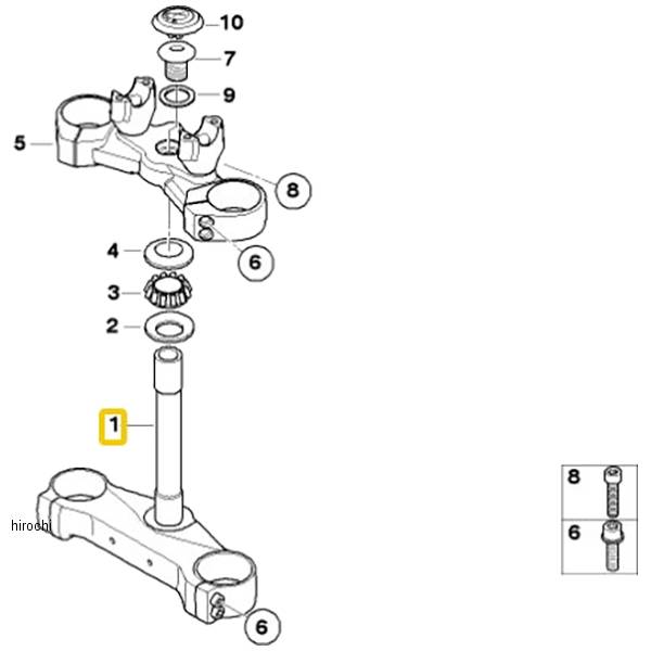 31427698362  BMW純正 ロア フォーク ブリッジ