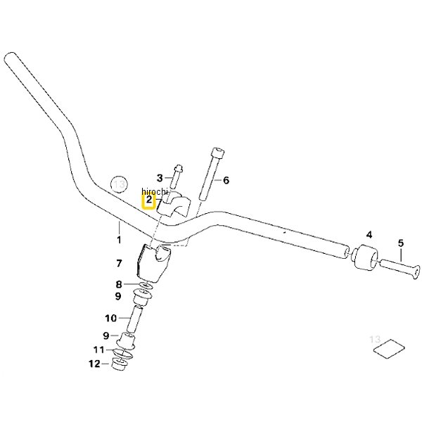 31427701262  BMW純正 クランピング サポート