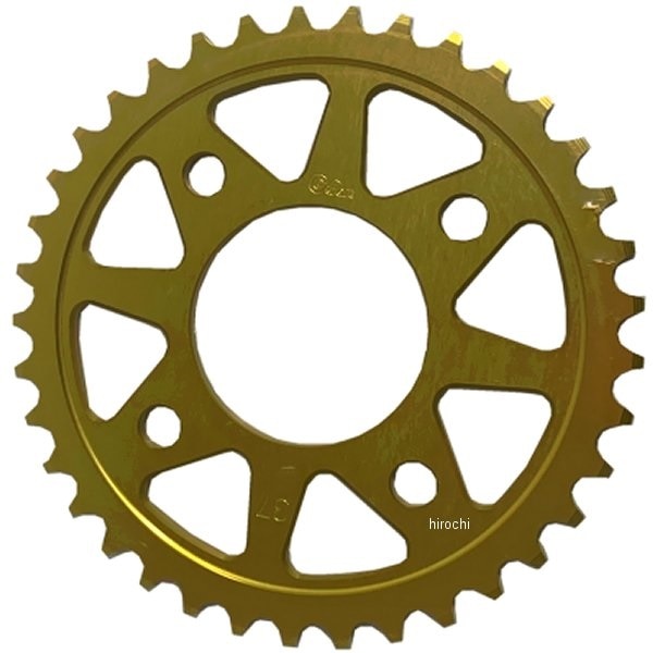 31511 Gクラフト リアスプロケット モンキー125/GROM ゴールド 37T
