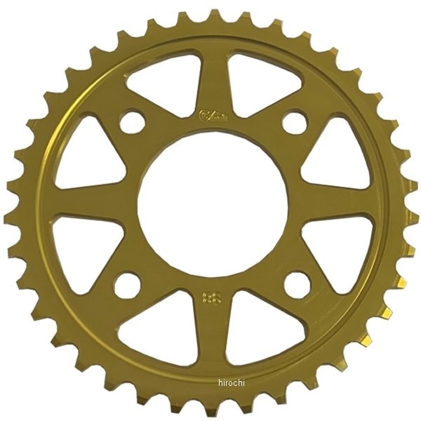 31512 Gクラフト リアスプロケット モンキー125/GROM ゴールド 38T
