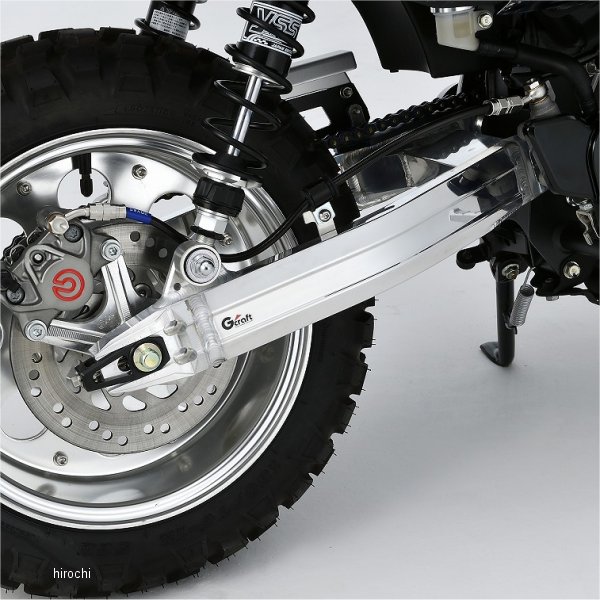 31534 Gクラフト モンキー125 リアブレーキホース 純正キャリパー用 +6cm対応 モンキー125