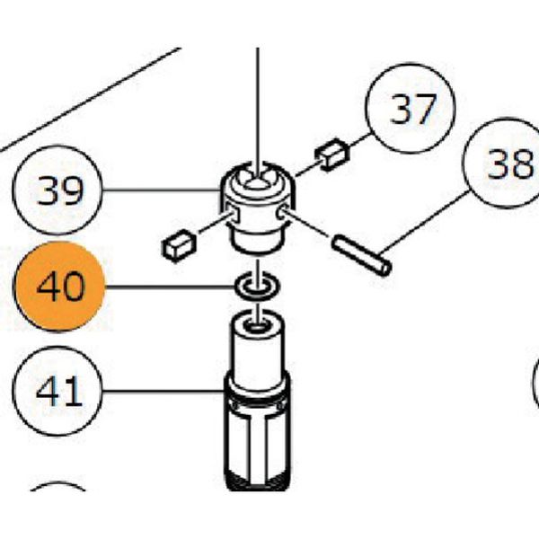 315382 658-2808 工機ホールディングス(株) HiKOKI Oリング(P-8)