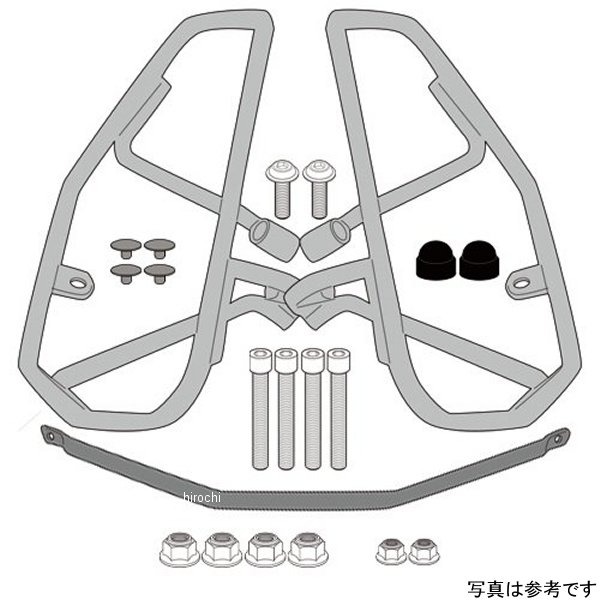 31541 ジビ GIVI TE1185 サイドバッグホルダー 21年 CB650R