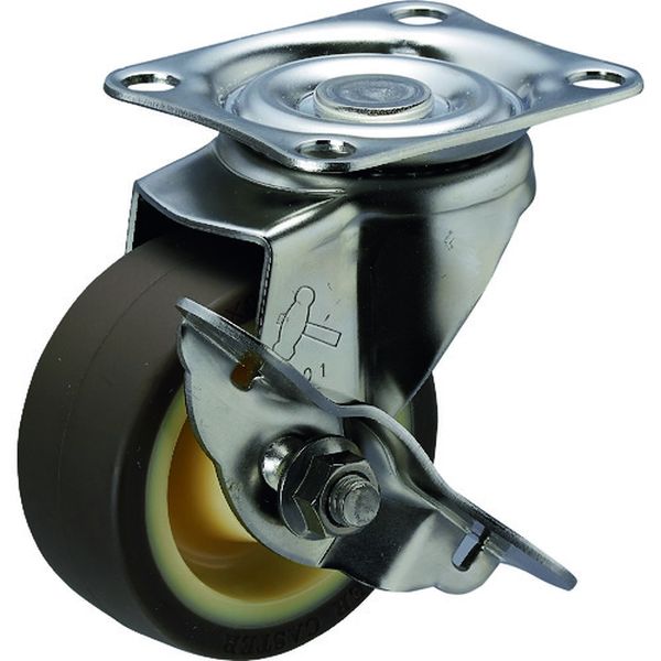 315SUB65 ハンマーキャスター(株) ハンマー Sシリーズ オールステンレス 自在SP付ウレタンB車65mm