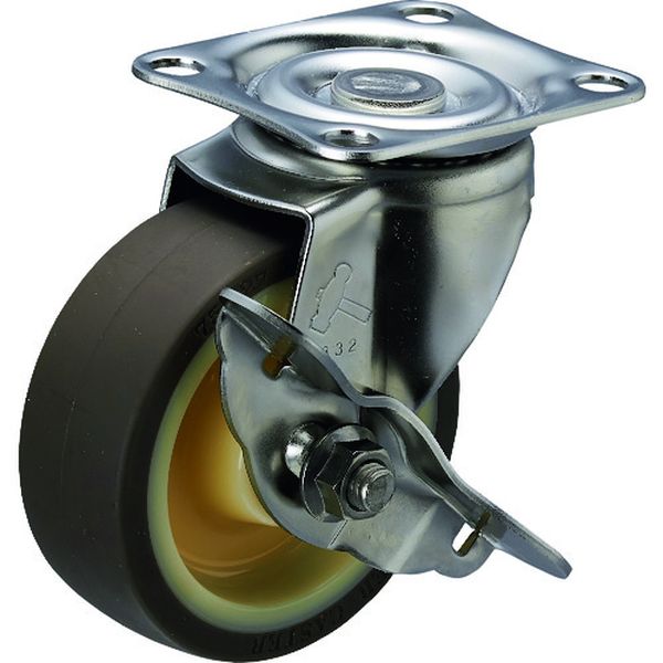 315SUB75 ハンマーキャスター(株) ハンマー Sシリーズ オールステンレス 自在SP付ウレタンB車75mm