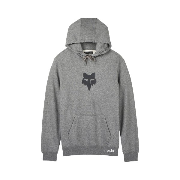 31608-185-XL フォックス FOX フーディー フォックスヘッド ヘザーグレー XLサイズ