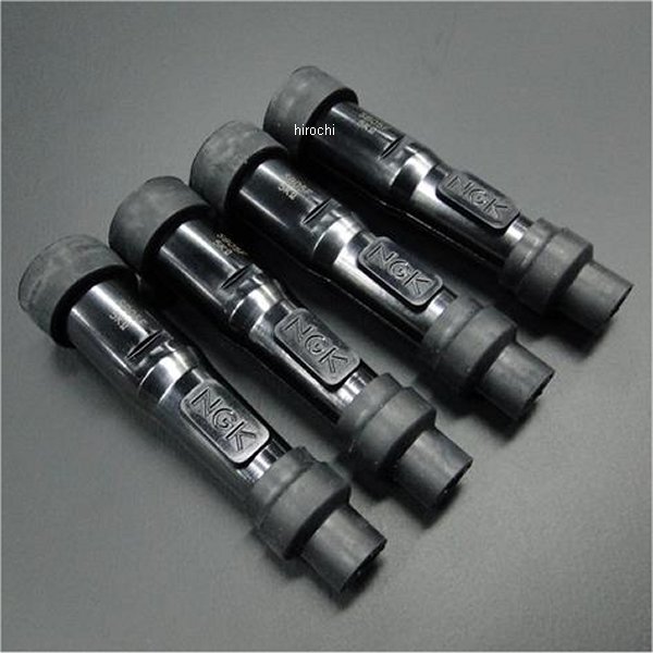 3182 ビーアールシー BRC NGKプラグキャップ 4個 CBX400F、CBX550F 黒