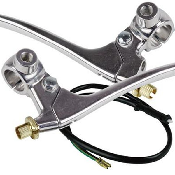 32-69810-SR オールドホンダスタイルレバーセット 88年-00年 SR500、SR400 ポリッシュ