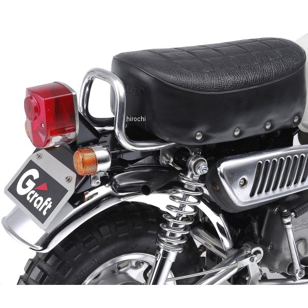 32074 Gクラフト ノーマルシート用グラブバー 4L モンキー バフ仕上げ