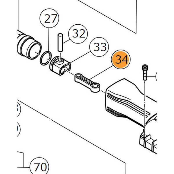 320825 657-6558 工機ホールディングス(株) HiKOKI コンロツド