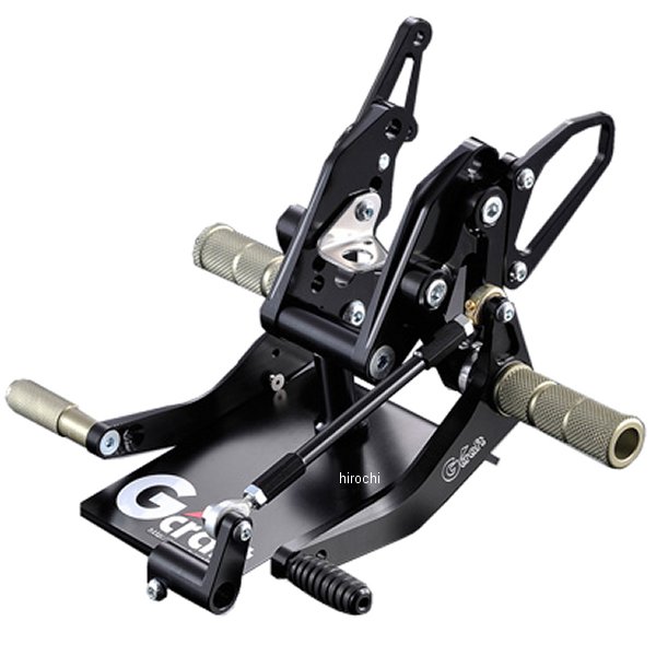 32089 Gクラフト 3Pバックステップ ドラム用 モンキー、ゴリラ 専用ステー無し 黒