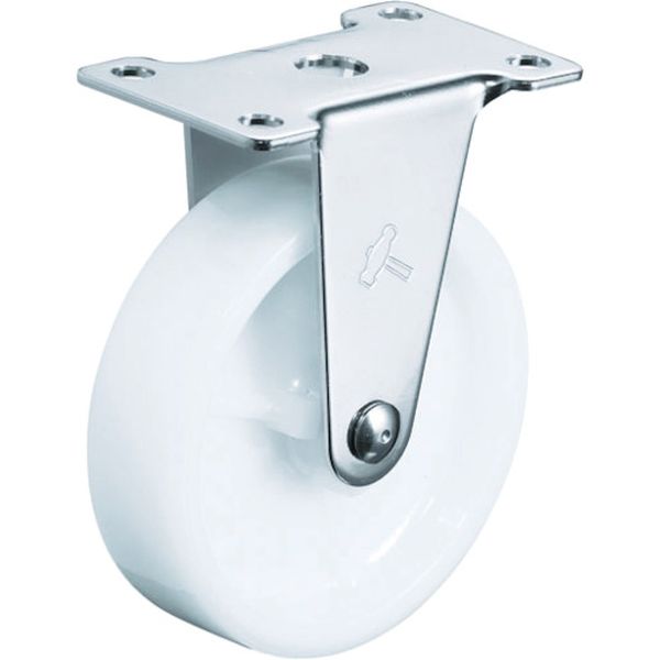 320ERN65 ハンマーキャスター(株) ハンマー Eシリーズオールステンレス 固定式ナイロン車輪 65mm