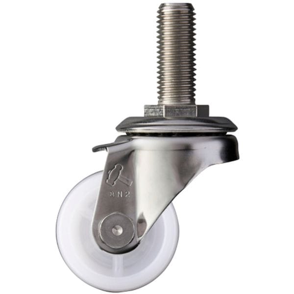 320SAN50 ハンマーキャスター(株) ハンマー SAシリーズオールステンレス 旋回式ナイロン車輪 50mm