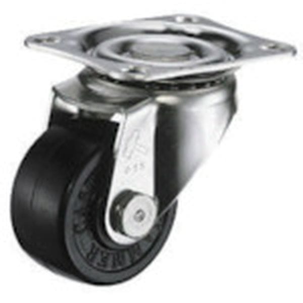 320SRD50 ハンマーキャスター(株) ハンマー Sシリーズオールステンレス 旋回式ゴム車輪 50mm