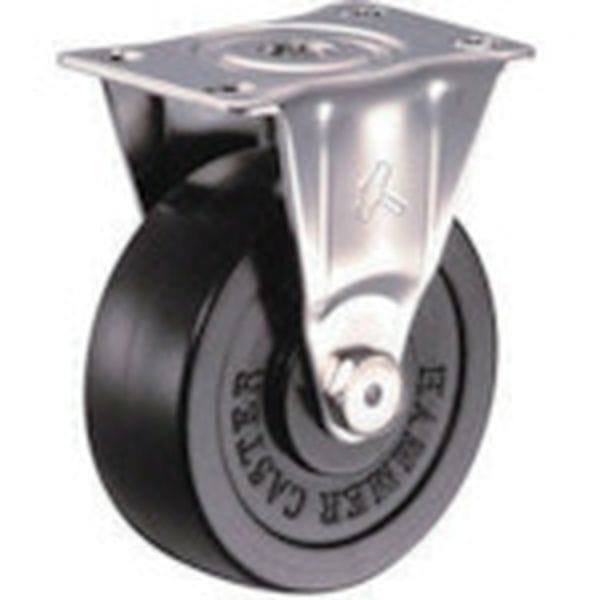 320SRR75 ハンマーキャスター(株) ハンマー Sシリーズオールステンレス 固定式ゴム車輪 75mm