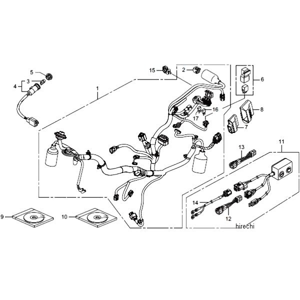 32100-K26-R00 ホンダレーシング HRC ワイヤーハーネス