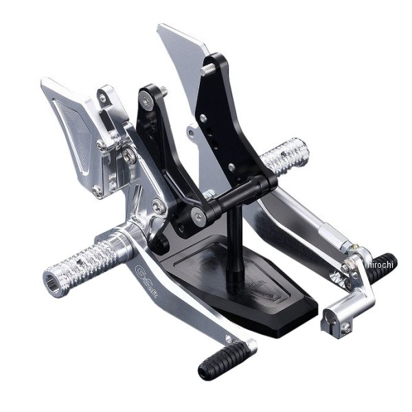 32128 Gクラフト 3Pバックステップ タイプ3 モンキー50/ゴリラ シルバー