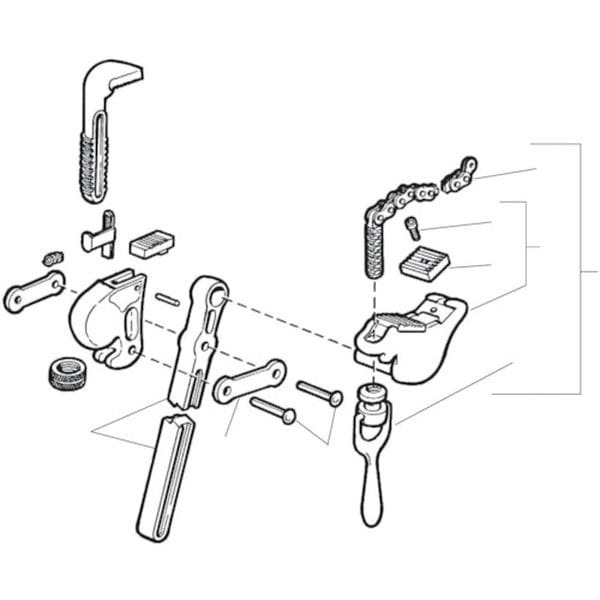 32155 788-2173 Ridge RIDGID C-360-1-S トラニオン&ジョー F/S-4A