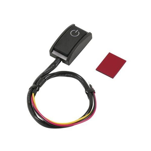 3224 エーモン 貼り付けプッシュスイッチ ON-OFF ラバー
