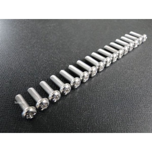 3224 ビーアールシー BRC ステンレス キャブトップカバー取付ボルト 16本 CBX400F、CBX550F、CBR400F