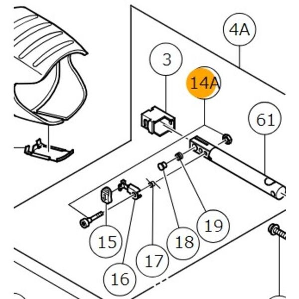 322708 656-7216 工機ホールディングス(株) HiKOKI トクシユボルトM4セツト