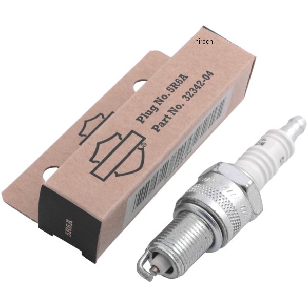 32342-04 ハーレー純正 H-D標準装備スパークプラグ .5R6A (1本売り)