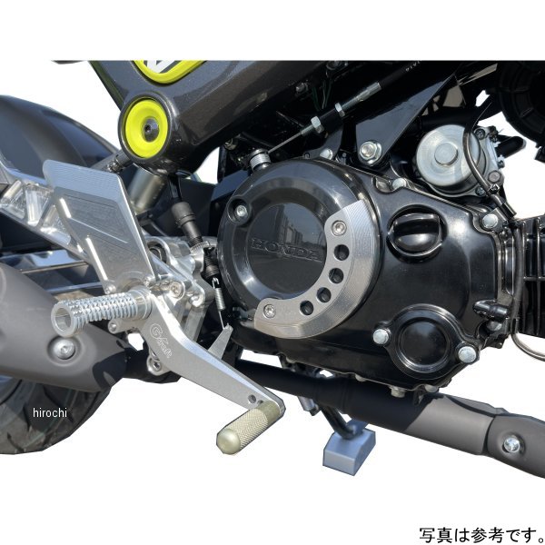 32412 Gクラフト ビレットクランクケースカバーガード アルミ 21年 グロム JC92用