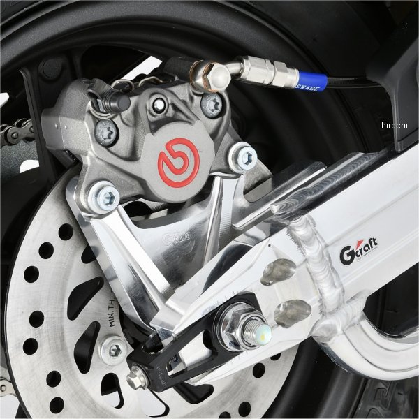 32423 Gクラフト リアブレーキホース ブレンボ2P用 グロム