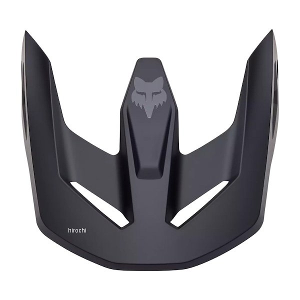 32567-255-S-M フォックス FOX V1ヘルメットパーツ バイザー ソリッドマットブラック S/M