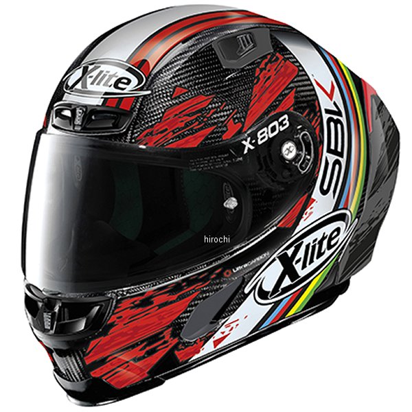 32747 ノーラン NOLAN フルフェイスヘルメット X-803RS Ultra Carbon SBK/68 Lサイズ