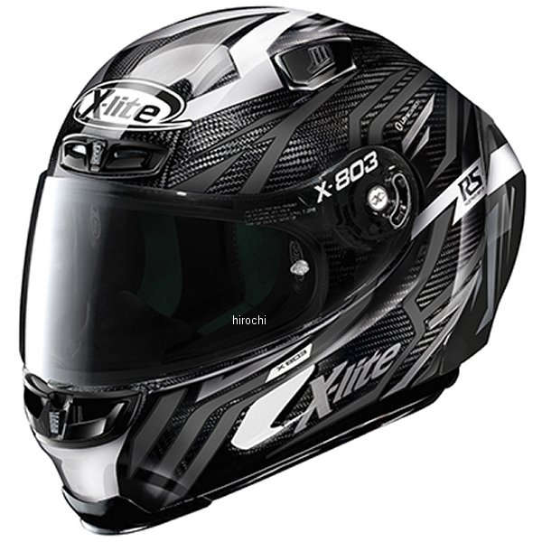 32973 ノーラン NOLAN フルフェイスヘルメット X-803RS Ultra Carbon DECEPTION グレー/77 Mサイズ