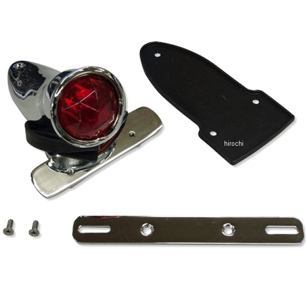 33-1322 ガッツクローム ボバーテールランプ ファセットレンズ クローム