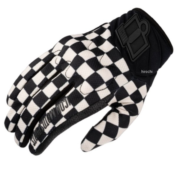 3302-1008 アイコン ICON 春夏モデル レディース グローブ ANTHEM 3 CX CHECKER Lサイズ