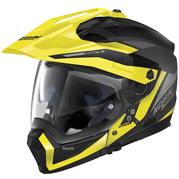 33133 ノーラン NOLAN フルフェイスヘルメット N70-2X STUNNER イエロー/51 Mサイズ