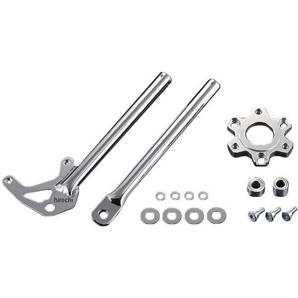 33181 Gクラフト ディスク用インナーチューブ モンキー、ゴリラ 25mmショート クロームメッキ