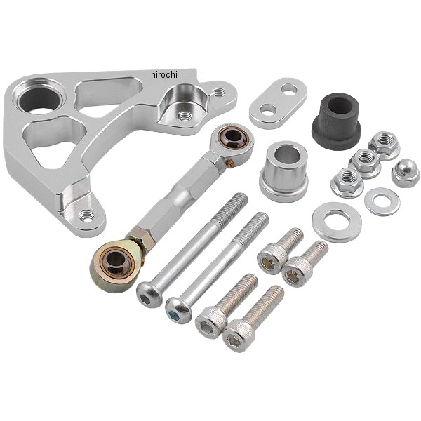 33184 Gクラフト キャリパーサポート シャリー50、ダックス50 カニブレンボ用 シルバー