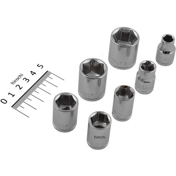 33239 デイトナ ソケットセット(7個入り) 差込3/8インチ(9.5mm)角