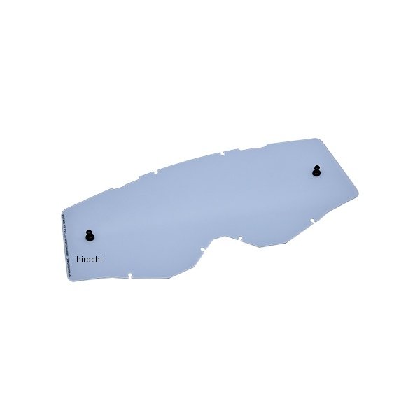 33301-097-OS フォックス FOX レキサンシングルレンズ VLS エアースペース/メイン 25- ライトグレー