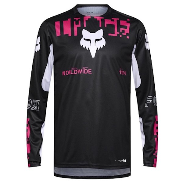 C0107 フォックス FOX MTB レンジャーロングスリーブジャージ DIGI IMAGE 黒 XLサイズ